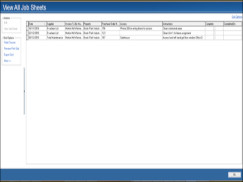 View job sheets sent to suppliers on multiple screens